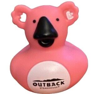 Outback Steakhouse Koala Duck Koala Bear 2025 Pink Limited Edition Collectible